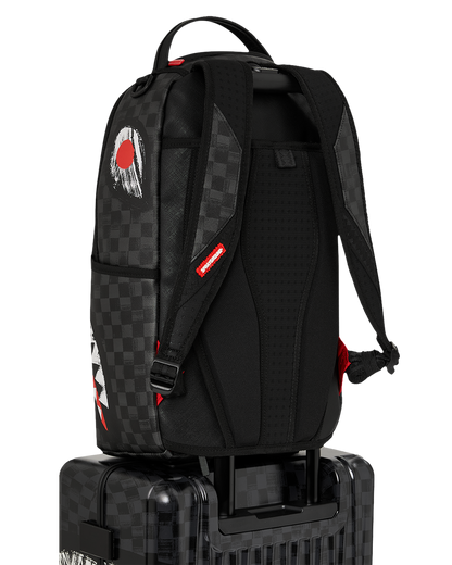 SCRIBBLE SHARK CARRY-ON HARD LUGGAGE