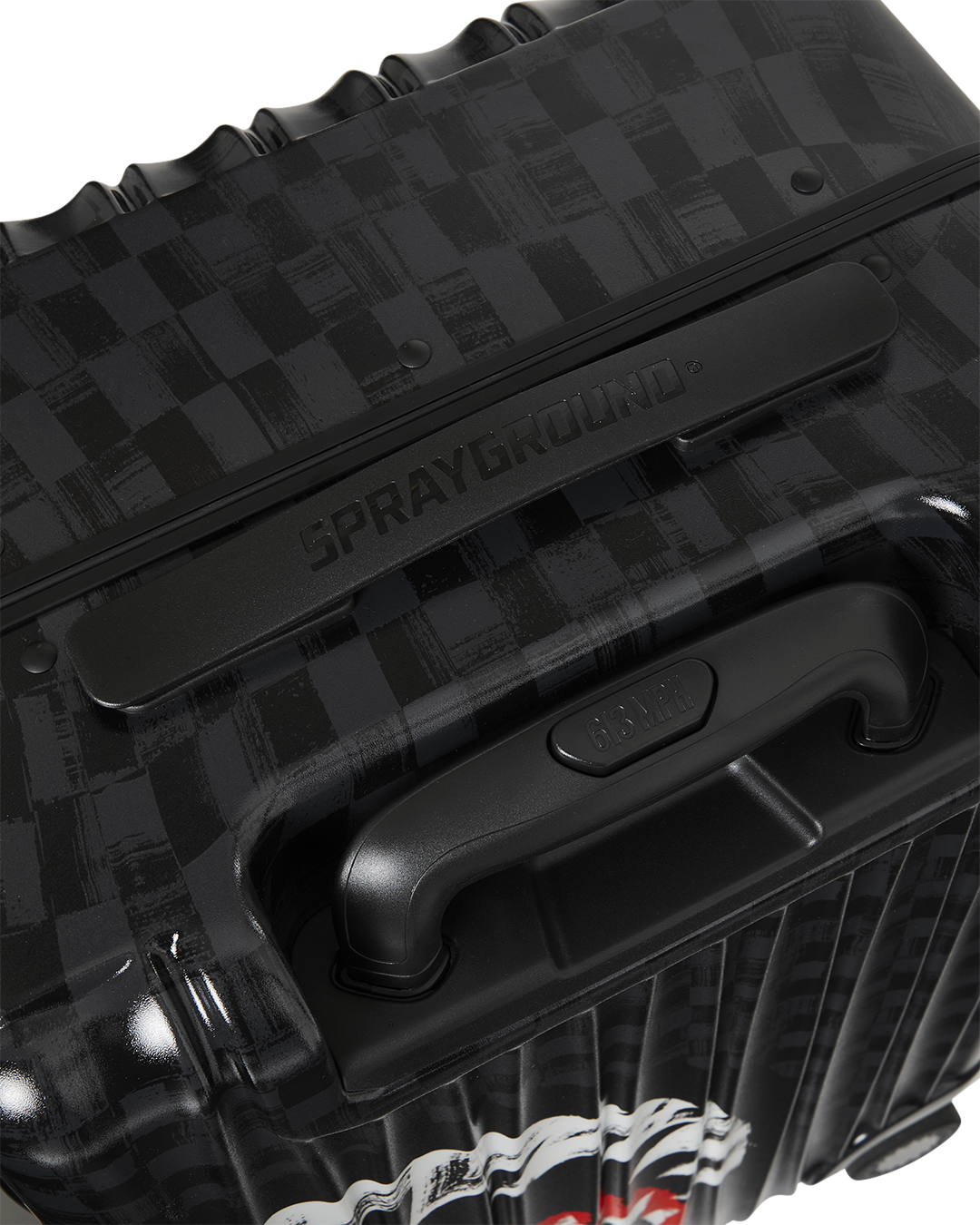 SCRIBBLE SHARK CARRY-ON HARD LUGGAGE