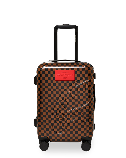 RED REDEMPTION CARRY-ON HARD LUGGAGE