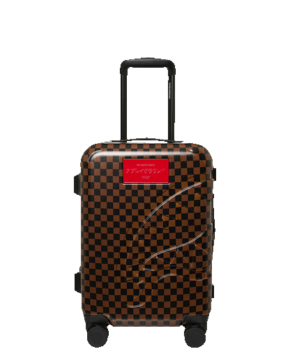 RED REDEMPTION CARRY-ON HARD LUGGAGE