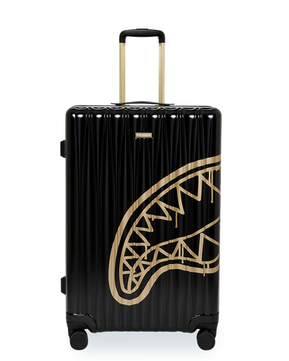 THAT GOLD DRAP LARGE HARD LUGGAGE