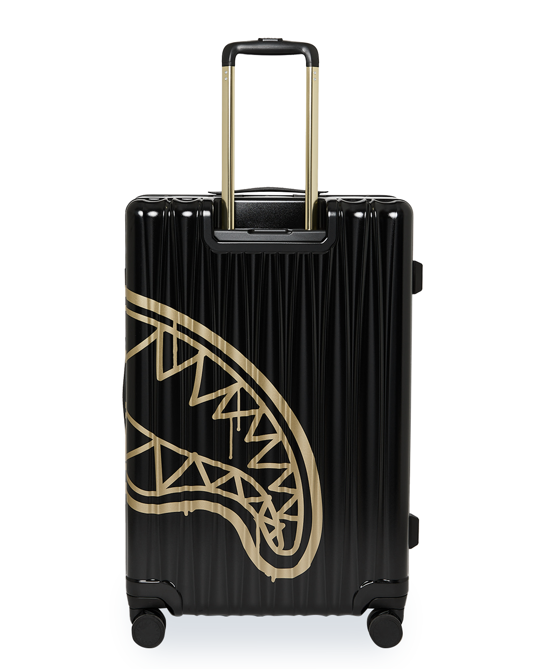 THAT GOLD DRAP LARGE HARD LUGGAGE