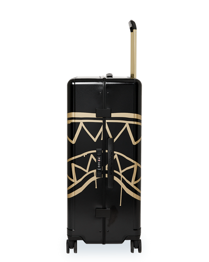 THAT GOLD DRAP LARGE HARD LUGGAGE