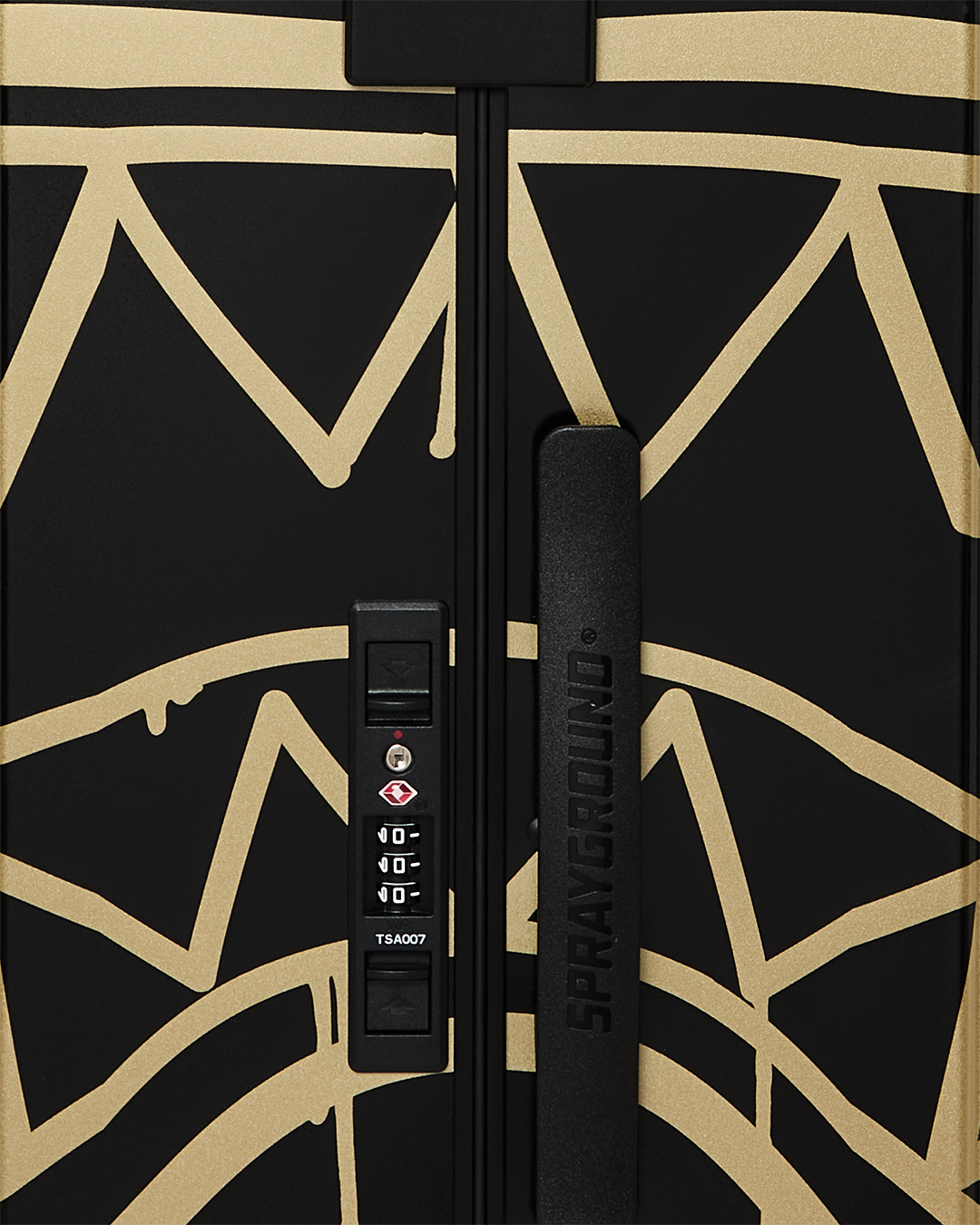 THAT GOLD DRAP LARGE HARD LUGGAGE