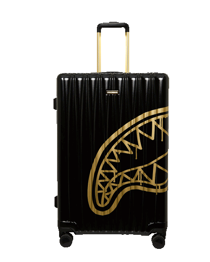 THAT GOLD DRAP LARGE HARD LUGGAGE