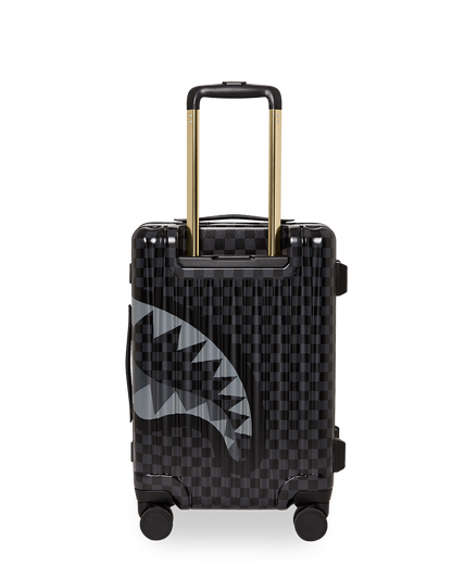 GOLD FLORAL RMX CARRY-ON HARD LUGGAGE