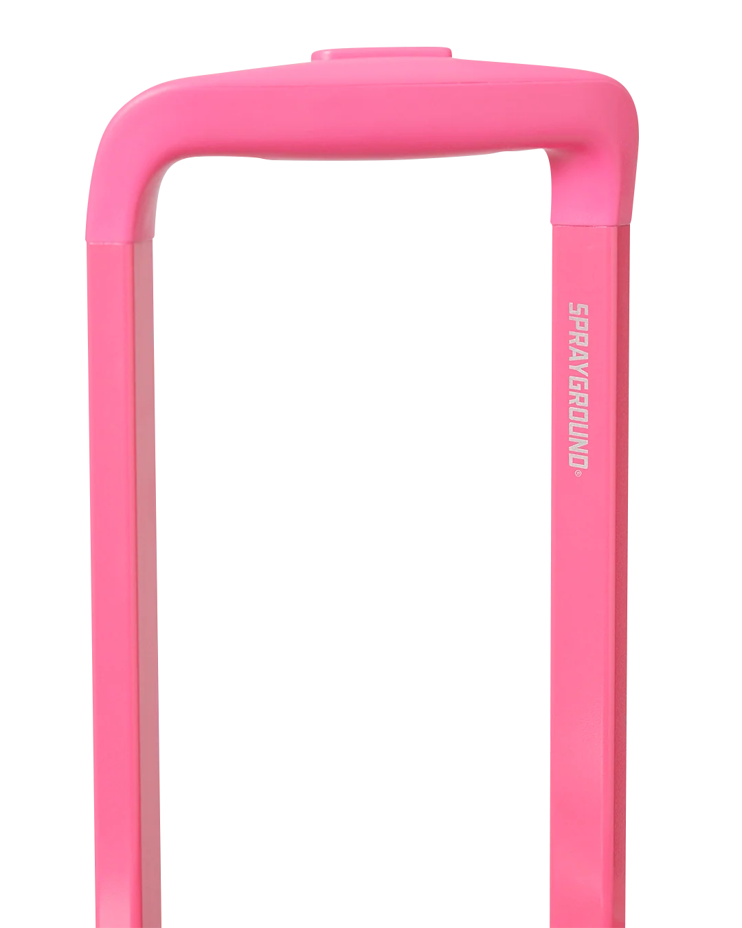 PINK CHECK TOON SHARK CARRY-ON LUGGAGE