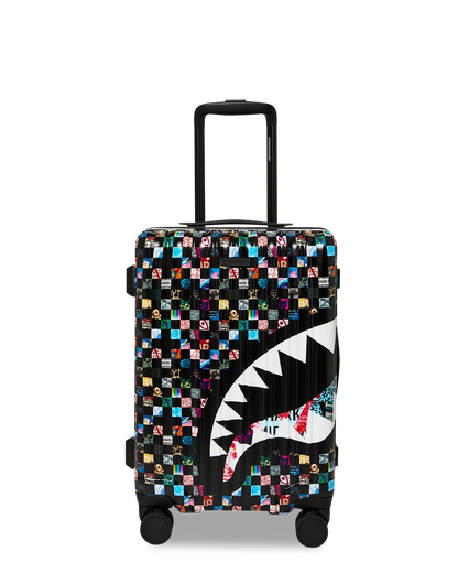 CRAZY CHECK CARRY-ON LUGGAGE
