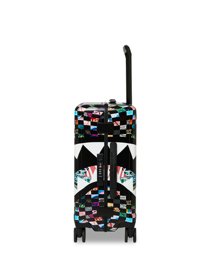 CRAZY CHECK CARRY-ON LUGGAGE