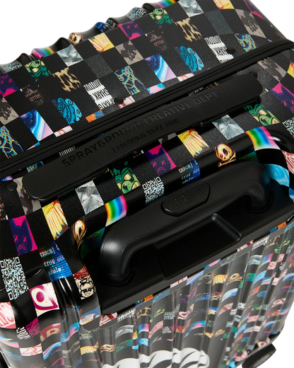 CRAZY CHECK CARRY-ON LUGGAGE