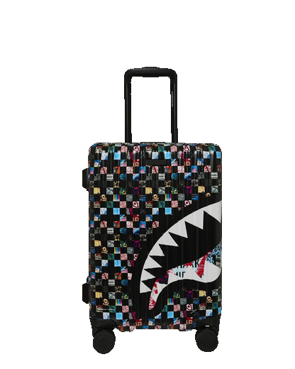 CRAZY CHECK CARRY-ON LUGGAGE