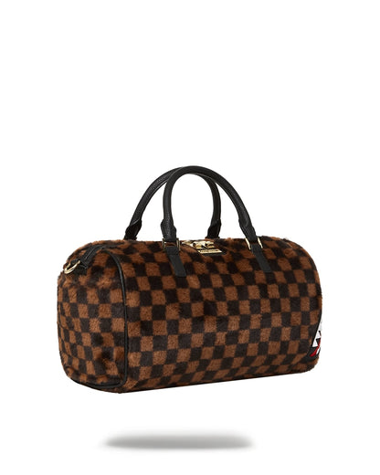 FUR SHARKS IN PARIS MINI DUFFLE