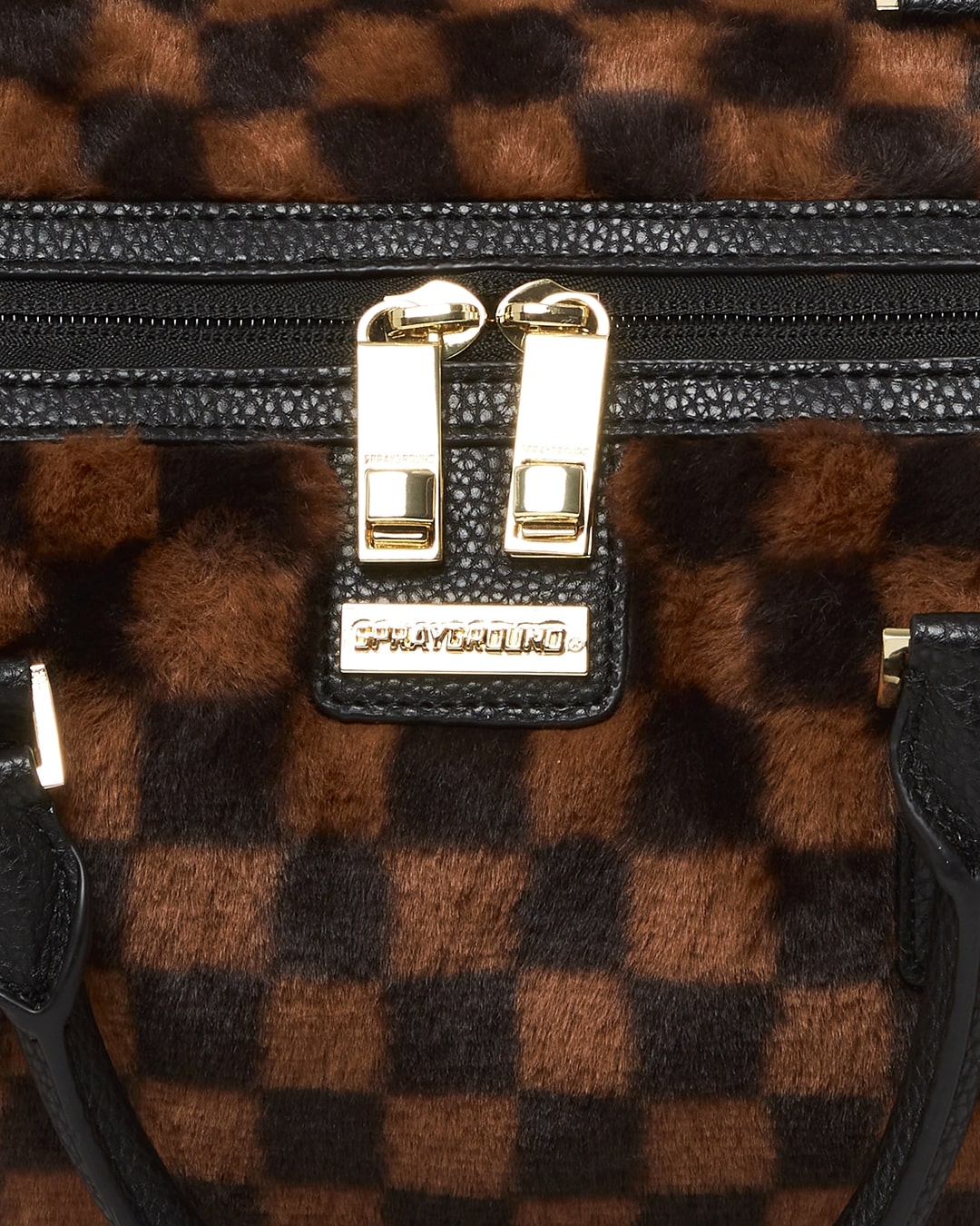 FUR SHARKS IN PARIS MINI DUFFLE