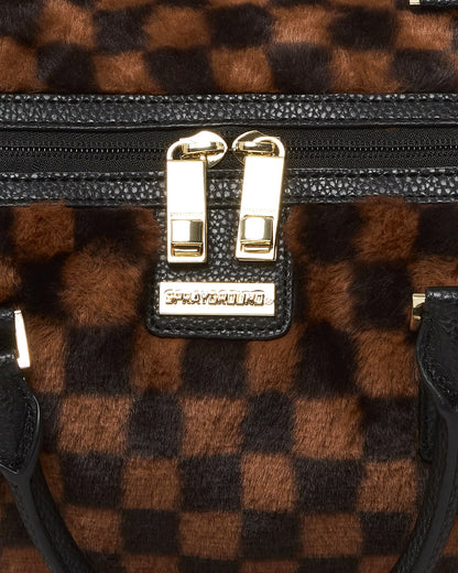 FUR SHARKS IN PARIS MINI DUFFLE
