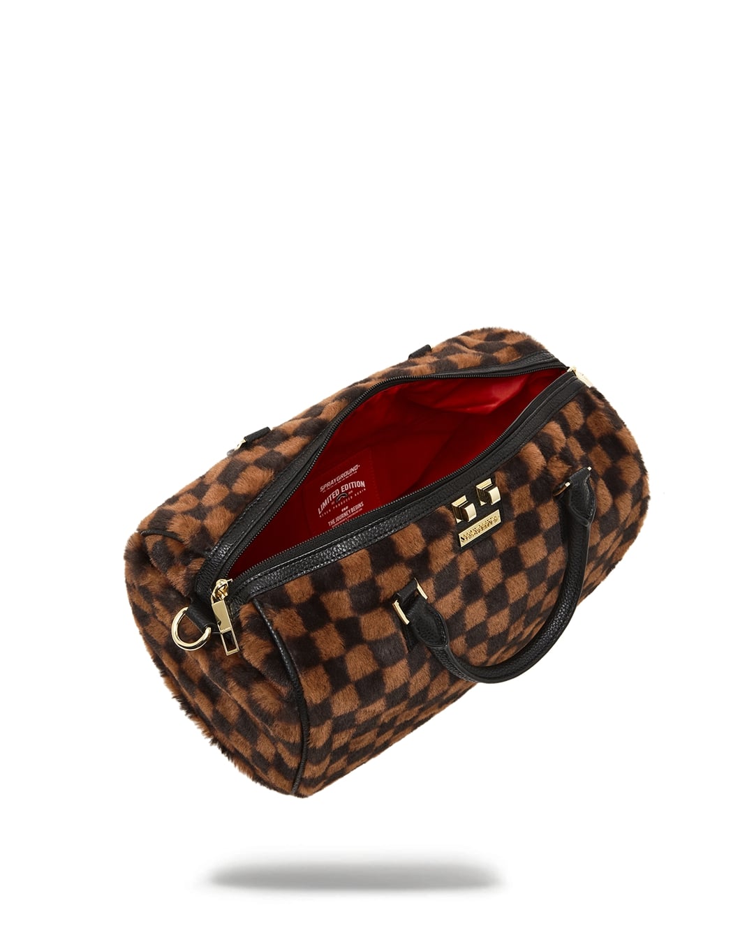 FUR SHARKS IN PARIS MINI DUFFLE