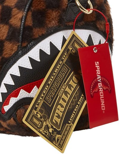 FUR SHARKS IN PARIS MINI DUFFLE