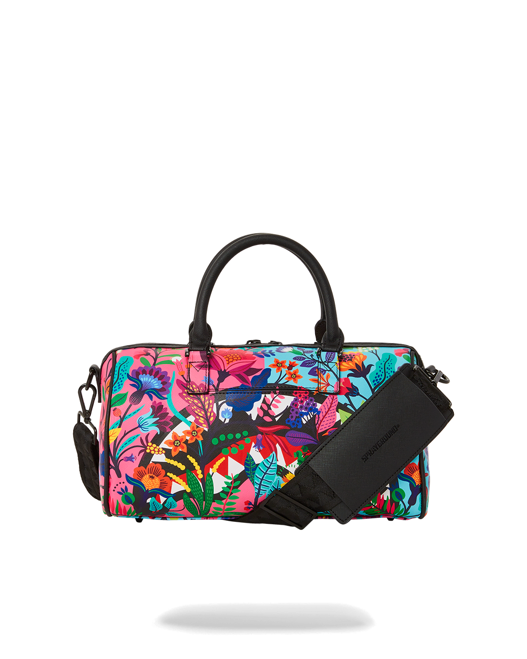 SANCTUARY SPLIT FLOWER MINI DUFFLE