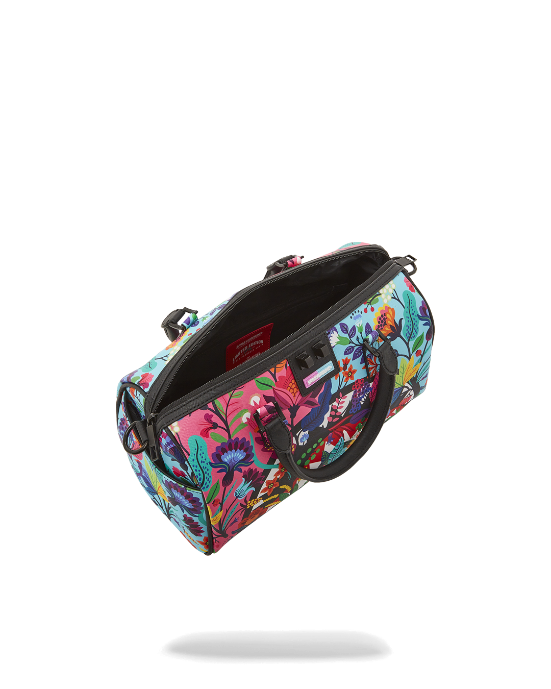 SANCTUARY SPLIT FLOWER MINI DUFFLE