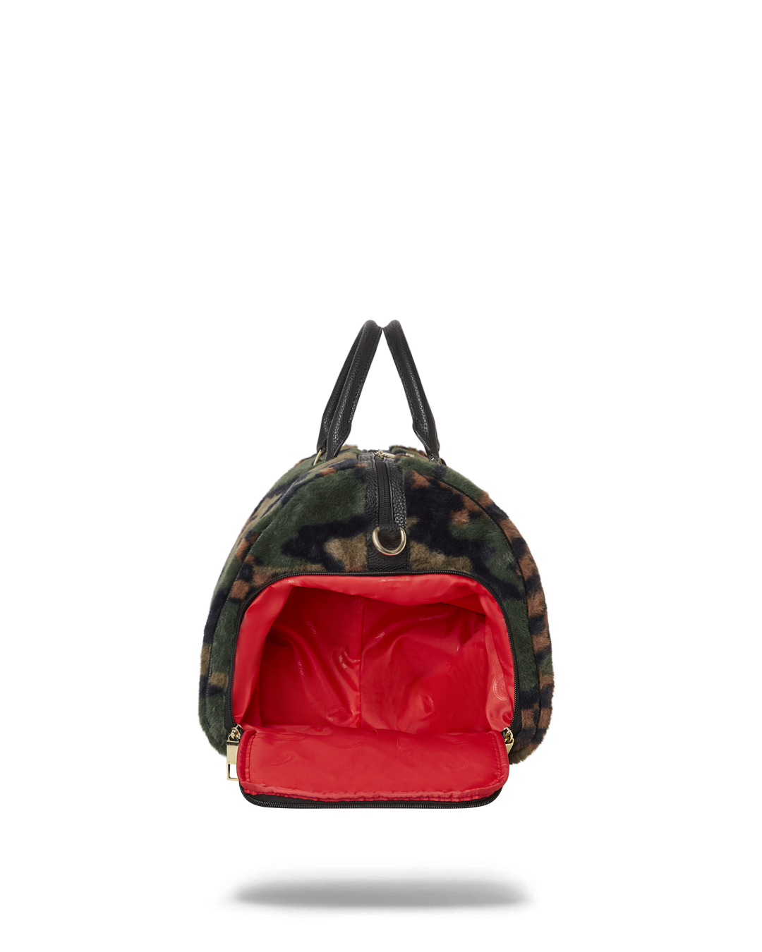 FUR SHARKS IN PARIS  CAMO DUFFLE