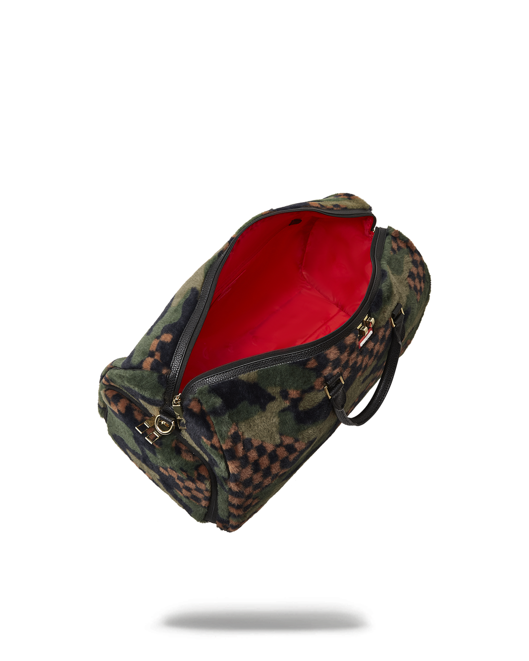 Sprayground shark duffle outlet camo