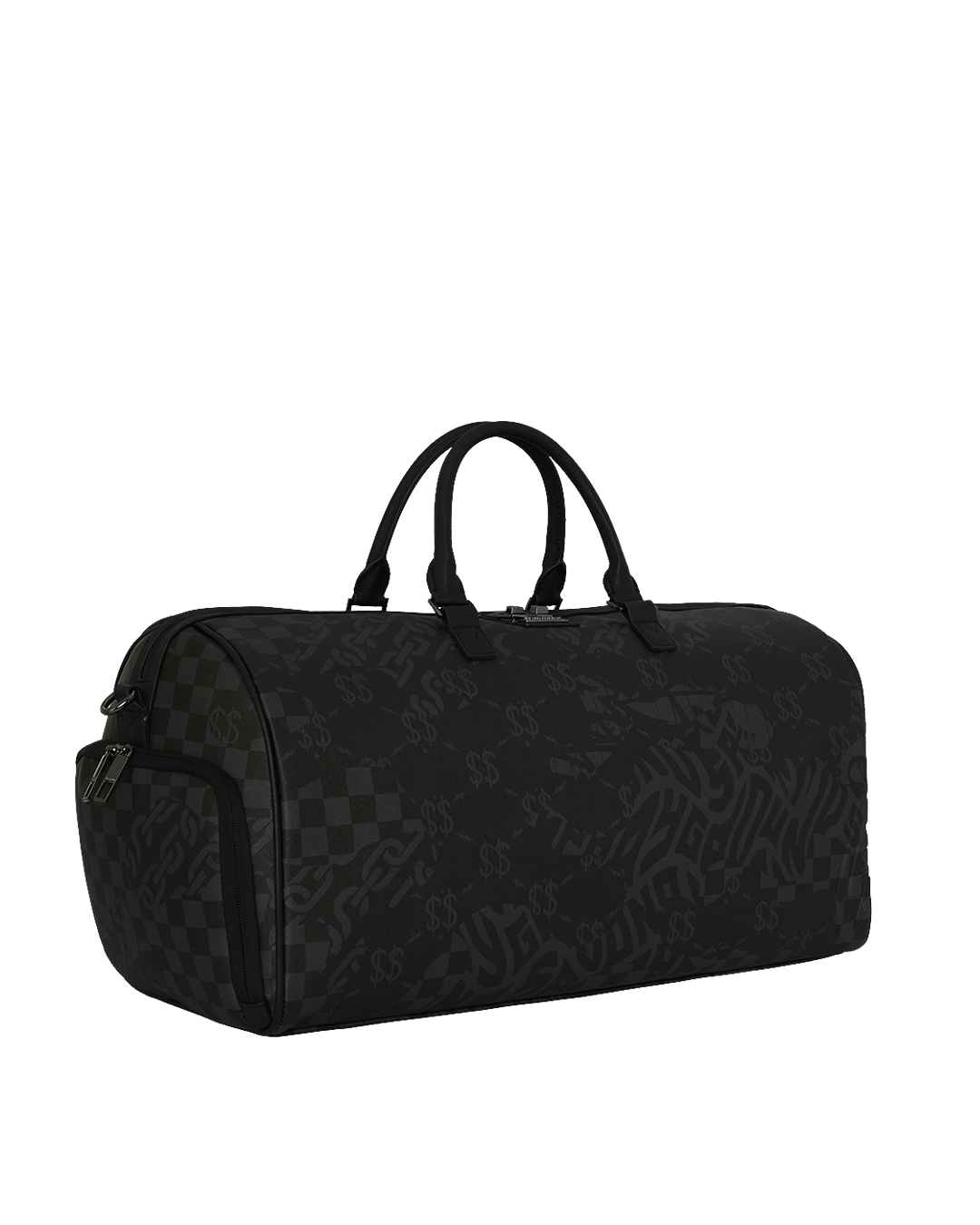 3AM CHECK PATTERN LARGE DUFFLE