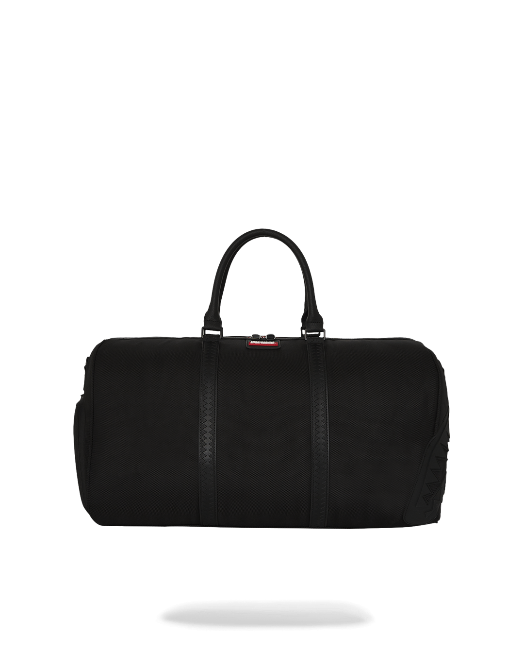 PRINTED ZIPPER SHARK DUFFLE