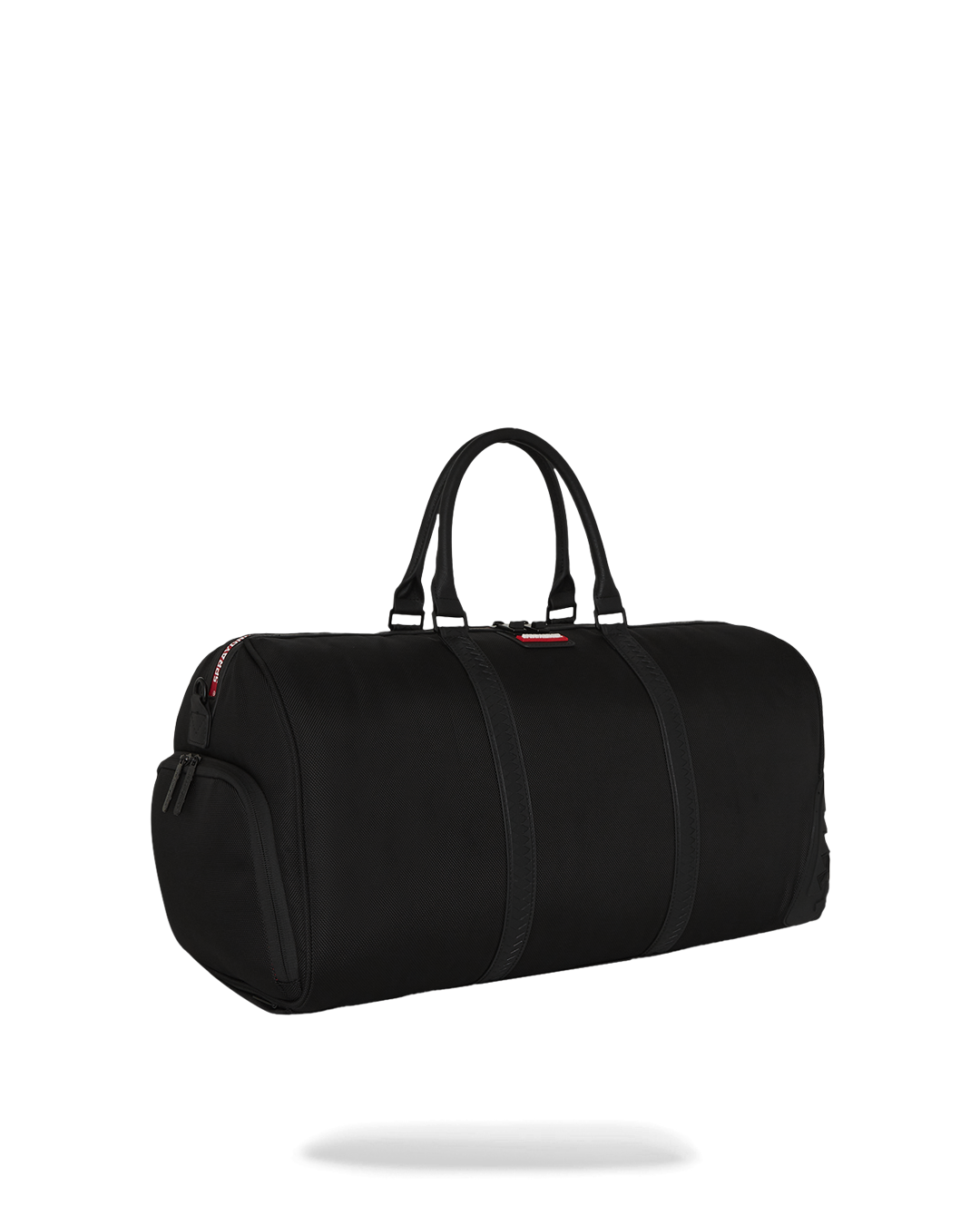 PRINTED ZIPPER SHARK DUFFLE