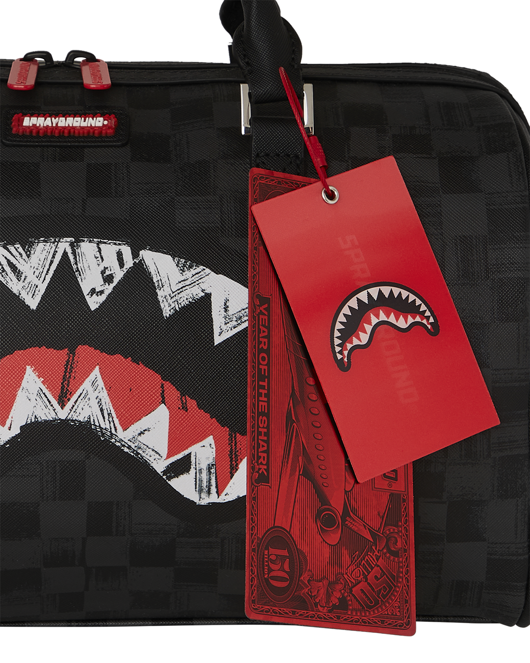 SCRIBBLE SHARK MINI DUFFLE
