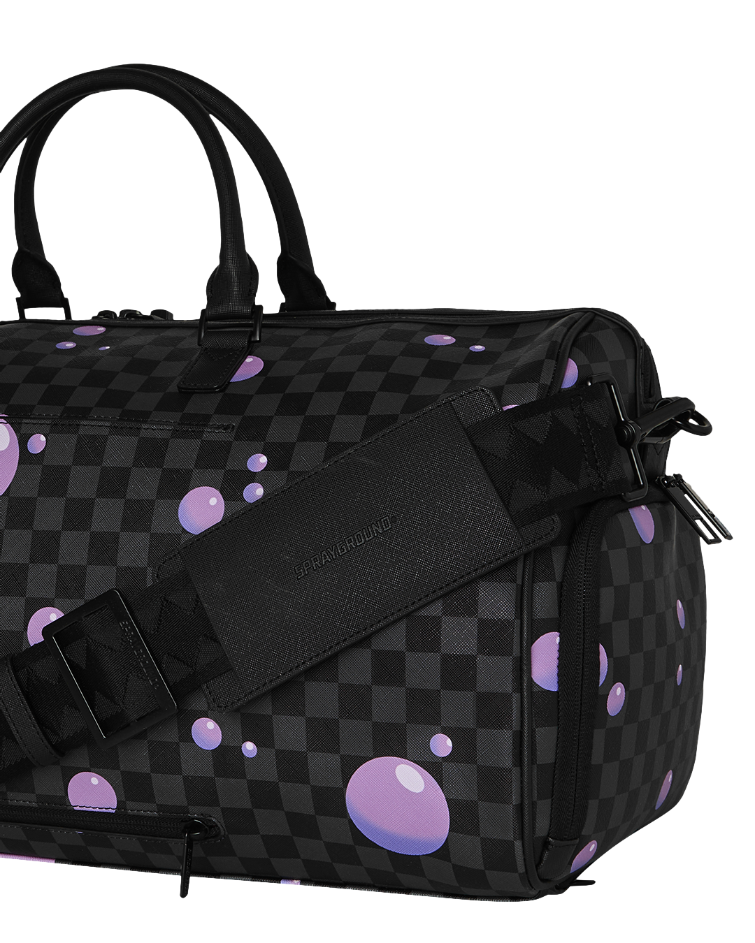 PURPLE SLIME TAKEOVER LARGE DUFFLE