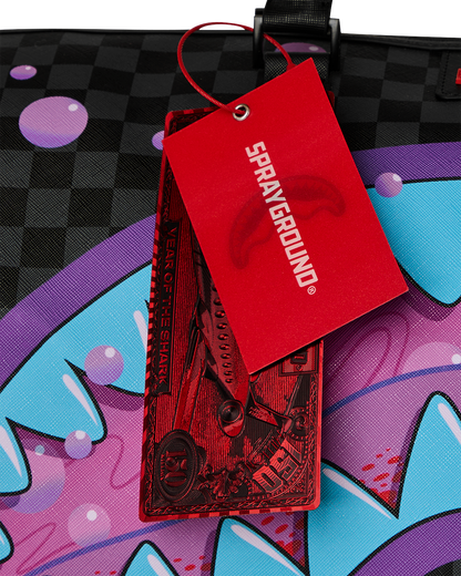 PURPLE SLIME TAKEOVER LARGE DUFFLE