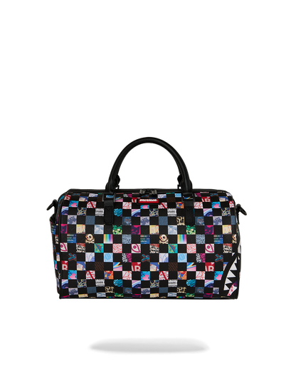 CRAZY CHECK MINI DUFFLE