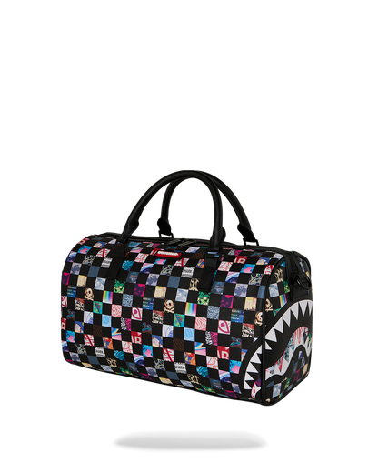 CRAZY CHECK MINI DUFFLE