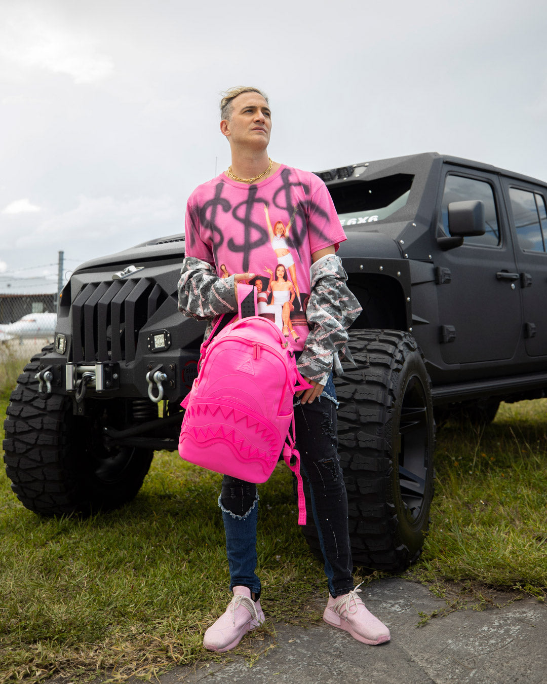 INSANE ASYLUM PINK DLXSVF BACKPACK