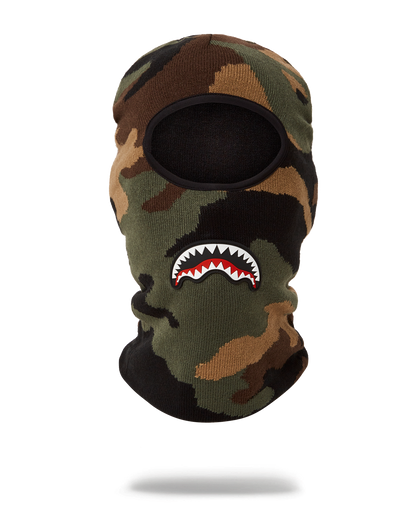 CAMO TRINITY SHARK SKI MASK