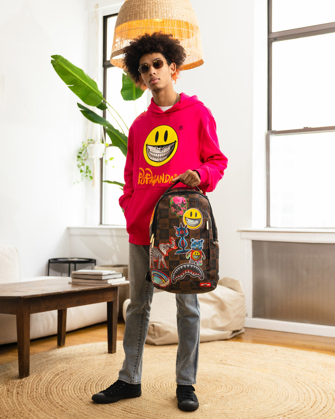 RON ENGLISH GLOBAL PROPAGANDA DLXDV BACKPACK