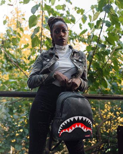 MONEY CHECK GREY SAVAGE BACKPACK
