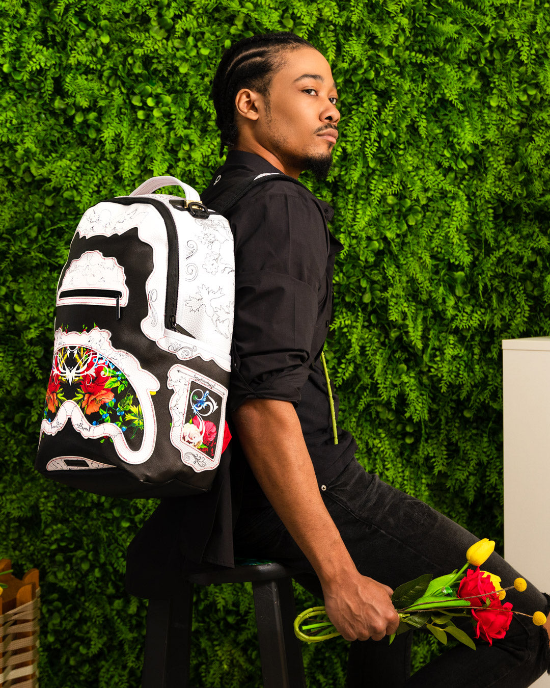 THE FLORAL CUT DLXSVF BACKPACK