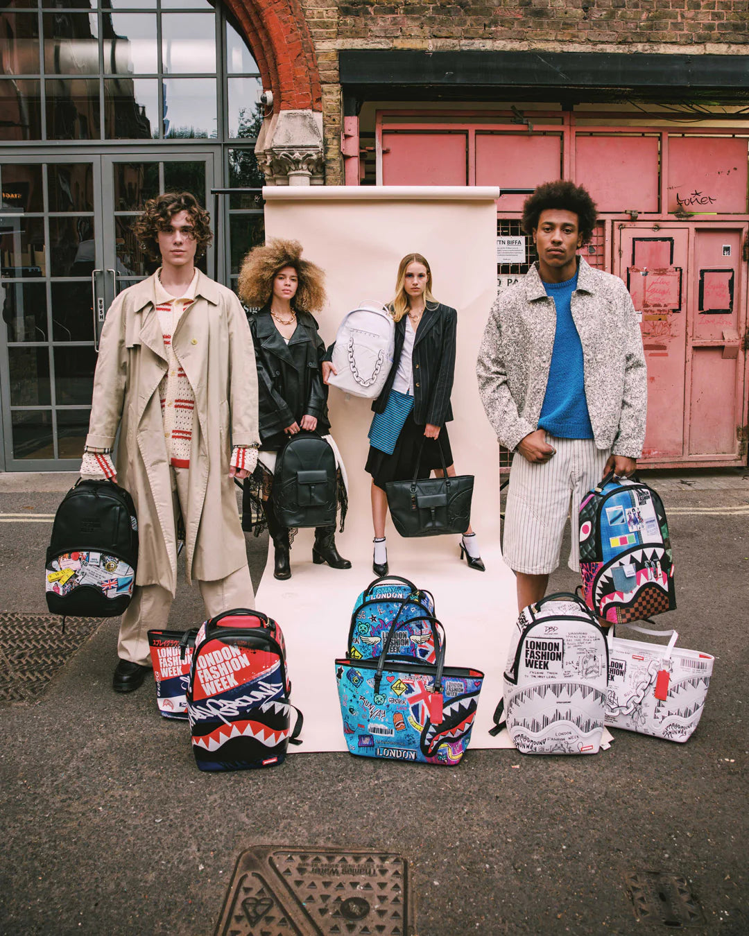 LONDON FASHION WEEK FASHION BOARD DLXSV BACKPACK