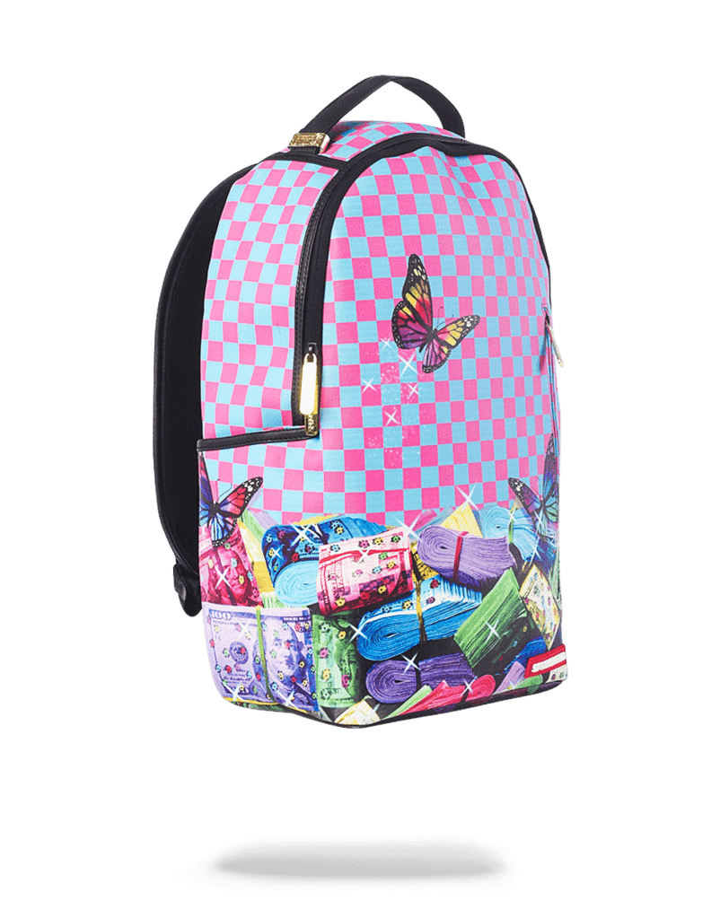 RAINBOW STACKS CHECKERED – SPRAYGROUND KUWAIT BAGS ACCESSORIES
