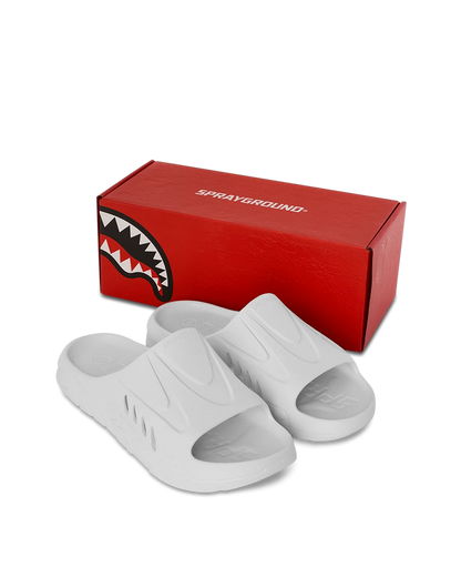SHARK SLIDE WHITE