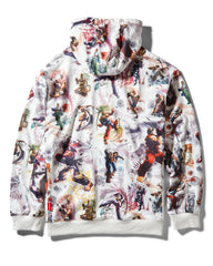 STREET FIGHTER MICHAELANGELO WHITE HOODIE