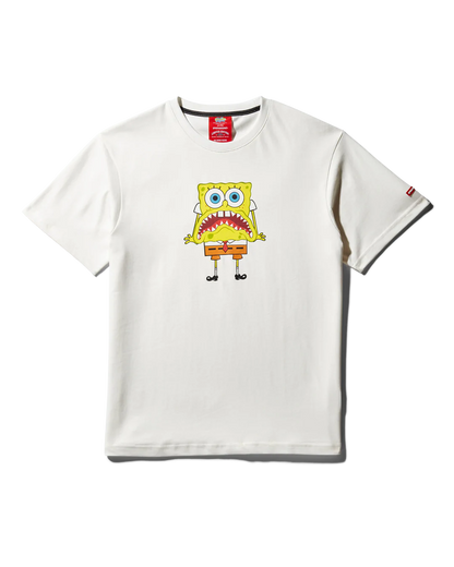 SPONGEBOB SCREAM TSHIRT WHITE