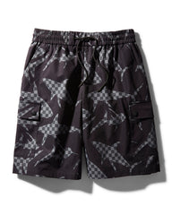 BLACK SHARK PATTERN SHORTS