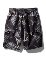 BLACK SHARK PATTERN SHORTS