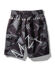 BLACK SHARK PATTERN SHORTS