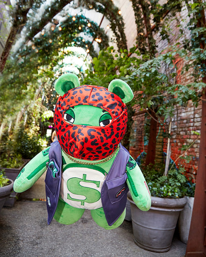 SKI MASK TEDDY BEAR BACKPACK