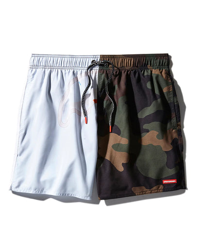 SPLIT WEIRD SWIM SHORT