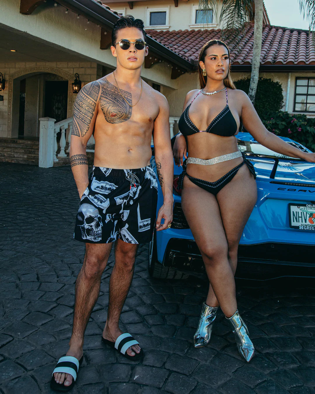 SKULL MONEY BIKINI