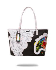 THE FLORAL CUT TOTE