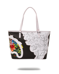 THE FLORAL CUT TOTE